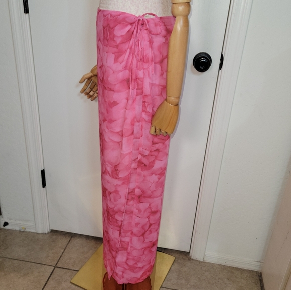 Princess Polly Petal Wrap Tie Maxi Skirt Size 6 NWT - Picture 4 of 9